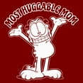 thumbnail image 2 of Women's Garfield Most Huggable Mom  Graphic T-Shirt, 2 of 4