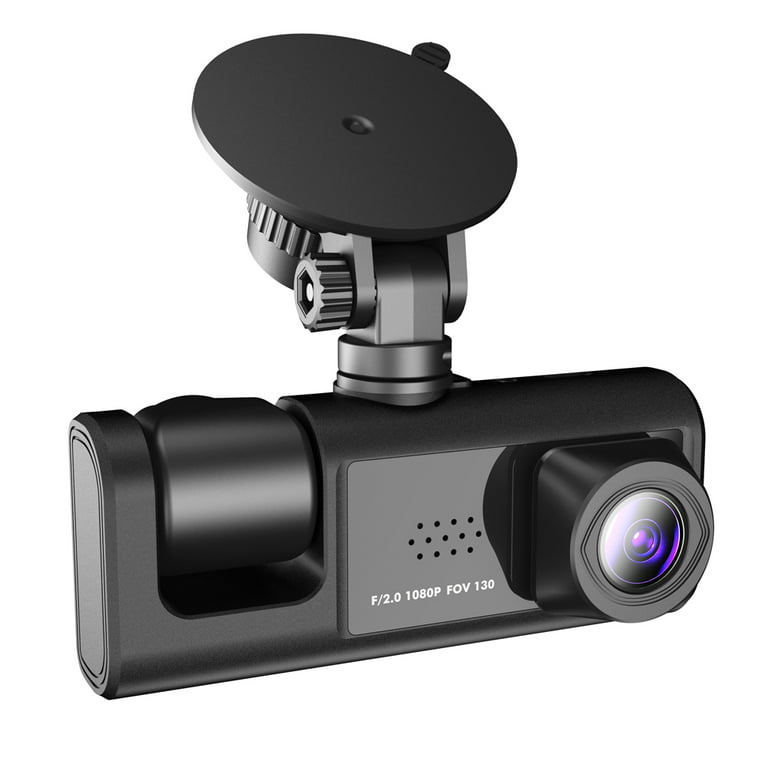 2in 3 Lens DVR Car Dash Cam Video Recorder Camera G-sensor Lock Parking  Monitor