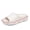 2-White, variant on Men's Fashion Thick Sole Cloud Slides Non-Slip Pillow Sandals for Shower Casual Wear
