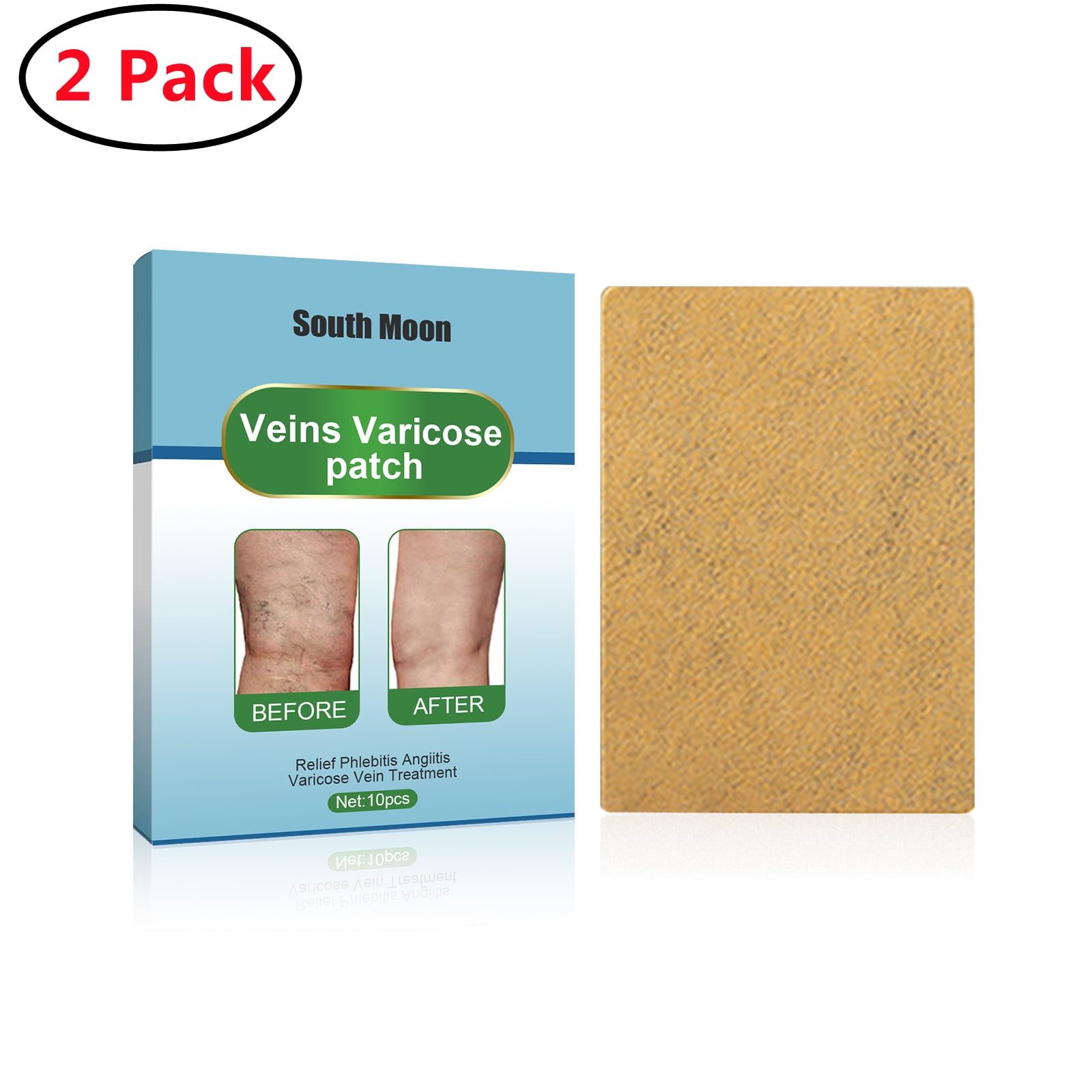 2 Pack Varicose Veins Treatment for Legs, Varicose Veins Patch, Relief