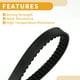 thumbnail image 5 of Correa de transmisión Unique Bargains No.841213 V-Belt para Piaggio FLY125 FLY150 para Vespa para LX 150 125 ET4 GTS para GY6 125cc 150cc, 5 of 7
