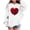 White, variant on 3-14Y Boys Girls Sweatshirt Hoodies Long Sleeve Jersey Pullover Pink 150