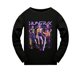 thumbnail image 3 of Pop Stars Demo-n Pajamas,HUNTR/X Rumi,Mire Zoeyy Kids Long Sleeve Pajamas,Huntrix Printed Fashion Suit Skirt Round Neck Long Sleeve Top Pants, 3 of 4