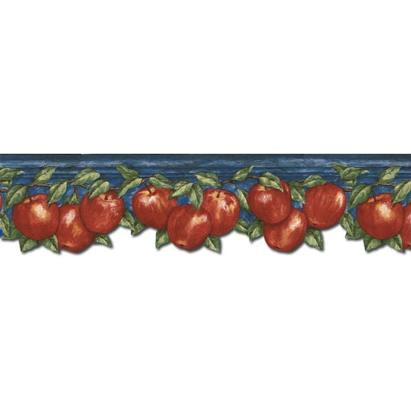 Apple Fruits Wallpaper Border GS96025DB