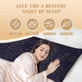 thumbnail image 4 of Lsque Copper-Gold Gloss Outline Flower1 Body Pillow Case Cover,Ultra-Soft Microfiber Bed Pillow Cases 20x54 inches,Elegant Bedding,Breathable Durable Pillow Cover with Envelope Closure, 4 of 8