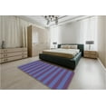 thumbnail image 4 of Ahgly Company Indoor Rectangle Patterned Purple Jam Purple Area Rugs, 2' x 4', 4 of 6