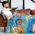 thumbnail image 3 of Manta de BUBBLE GUPPIES en varios tamaños (127 x 101 cm). Manta de franela acogedora, ligera y ultrasuave, ideal para sofá, viajes, aire acondicionado y ropa de cama., 3 of 8