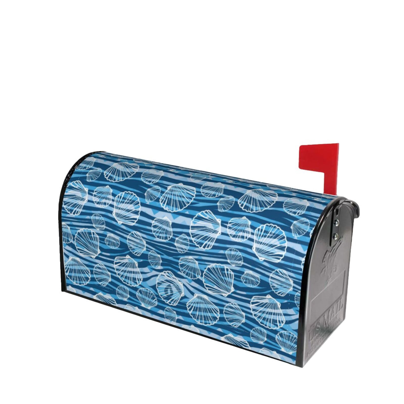 Picia Shell Magnetic Mailbox Cover Standard Size-21x18 in