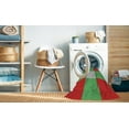 thumbnail image 2 of Ahgly Company Machine Washable Indoor Rectangle Transitional Green Area Rugs, 2' x 4', 2 of 7