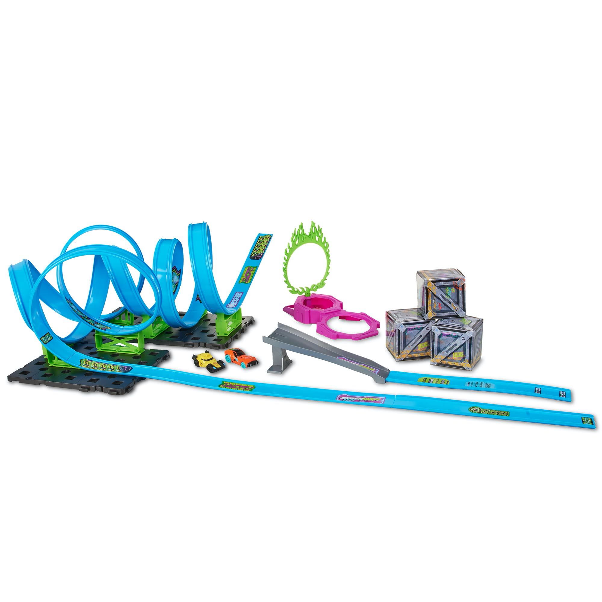 Adventure Force Cyber Raceway Playset With 2 Vehicles