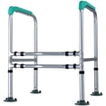 thumbnail image 1 of Toilet seat Safety Frame & Rail, Stand Alone Toilet Handrails, 1 of 6