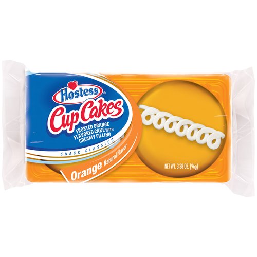 Hostess Orange Cupcakes, 3.38 oz