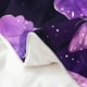 thumbnail image 5 of Mariposa 100% Algodón Funda Nórdica King Size,Purple Butterflies Comforter, 5 of 7