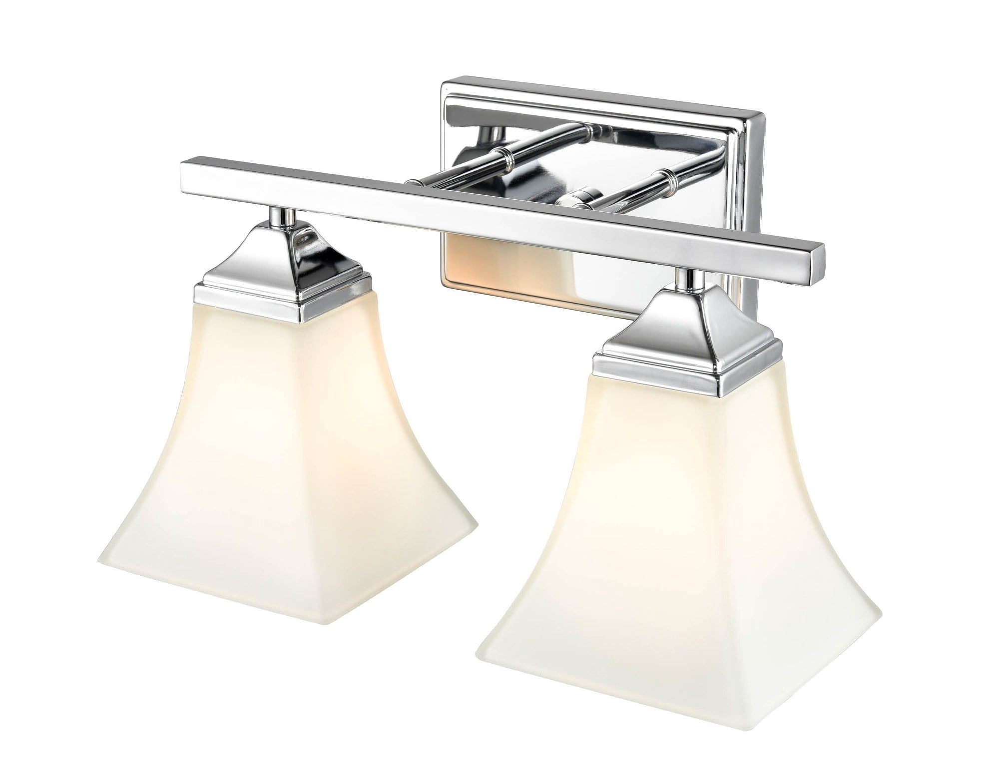 4502-CH Millennium Lighting 2 Light Bath Vanity-9 Inch Tall and 14 Inch Wide-Chrome Finish