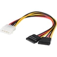 thumbnail image 5 of Cable de Poder BROBOTIX 2x SATA 4 pines Macho Molex Hembra 15cm, 5 of 5