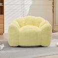 thumbnail image 2 of Lotus Type Compression Sofa Adult Bean Bag Sofa With Pull Ring Can Be Easily Moved Without Installation, Floor Sofa Couch For Living Room, Bedroom, Office, Apartment, 2 of 12