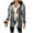Gray--women's outerwear, variant on Women's Flannel Plaid Shacket Long Sleeve Button Down Jackets Fall Outfits Fashion Fleece Hooded Shackets Warm Casual Checked Outwear Ladies Jacket Coats