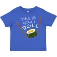 thumbnail image 3 of Inktastic This is How I Roll- cute sushi Boys or Girls Toddler T-Shirt, 3 of 5