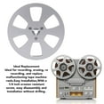 thumbnail image 4 of 1/4 5in Empty Tape Reel, Sound Recording 6 Hole Aluminum Alloy for Opening Machine Parts, 4 of 7