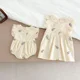 thumbnail image 4 of Vestido volador de encaje de estilo coreano para niña, vestidos de princesa florales bordados, mono encantador para bebé, trajes para hermana, 4 of 6