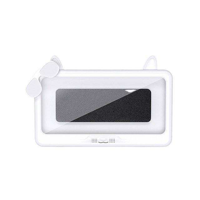 LCXmlly Small Tablespoon Shower Phone Case Waterproof Touch Screen Antifog Selfadhesive 360 Degree Rotation