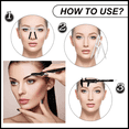 thumbnail image 5 of "Kit De Regla Microblading Diseño Compas Cejas Perfectas 6pcs Lab.G Plata ", 5 of 5