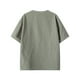 thumbnail image 3 of pstuiky Camisa de manga corta para hombre, Camiseta de cuello en V versátil de color sólido con movimiento de ocio a la moda para hombre camisas casuales para hombre xl, 3 of 6