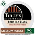 thumbnail image 2 of Tullys Coffee Hawaiian Blend, Medium Roast, Keurig Single-Serve K-Cup Coffee Pods, 96 Count, 2 of 3