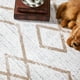 thumbnail image 5 of Alfombra corredor Jinchan 61x152 cm taupe marroquí antideslizante, 5 of 7