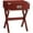 Red, variant on Bowery Hill Wooden Top End Table, Side Table with One Drawer in Red
