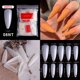 thumbnail image 1 of Uñas postizas, uñas postizas, regalos para mujeres, uñas francesas puntiagudas, uñas sin costuras, uñas transparentes, uñas postizas, uñas postizas, 1 of 3