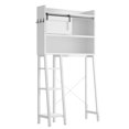 thumbnail image 2 of Tolead Toilet Storage Cabinet with Toilet Paper Holder Stand, White, 2 of 8