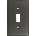 thumbnail image 2 of 782SN Single Toggle Switch Plate Satin Nickel Finish, 2 of 2