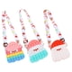 thumbnail image 3 of Papá Noel Para Autismo, Necesidades Especiales, Aliviador De Estrés, Juguete Sensorial De Burbuja De Empuje, Bolsa Cruzada De Silicona Para Niños Y Adultos Advancent HA046212-01, 3 of 6