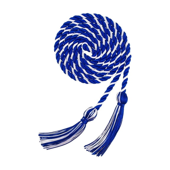 Single Graduation Honor Cord, Twisted Rope with Bulb Tassel, Ideal for High School and College Graduates