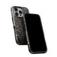 thumbnail image 5 of DesignSkinz Scratch-Resistant Hard Slim Case Compatible with iPhone 15 (Compatible with MagSafe) - Black Unfocused Sparkle, 5 of 9