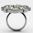 thumbnail image 3 of Stainless Steel Ring Top GRD Crystal Multi TK1113 for Women Style High, 3 of 4