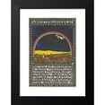 thumbnail image 2 of Moriz Jung 17x24 Black Modern Framed Museum Art Print Titled - Mac Bull from Philadelphia in His Frightful Loop-The-Loop Ride in His Car (1907), 2 of 5