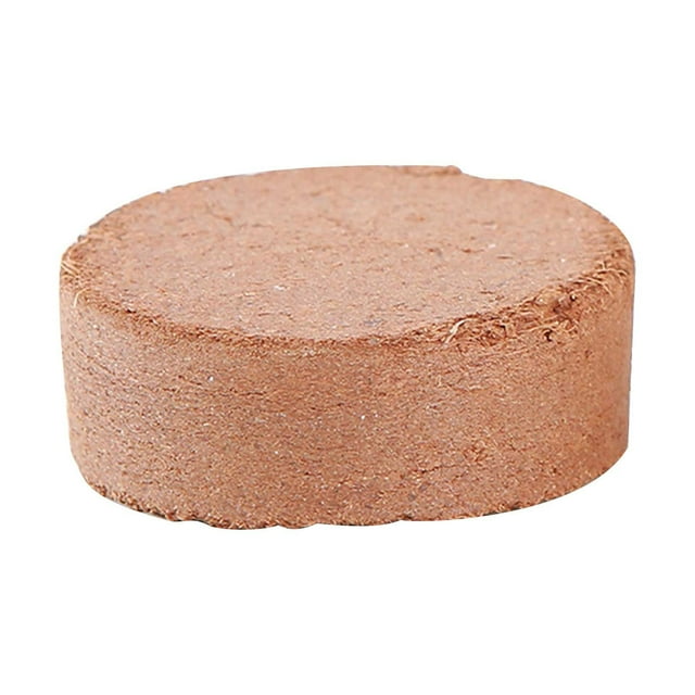 Yhmxh Garden Decor Planting Compressed Nutrient Soils Fertilizer Planting Soils Block Garden Decor for Outside Gardening Tools