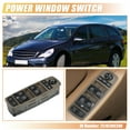thumbnail image 2 of Unique Bargains 1Pc Front Left Driver Side Power Window Switch for Mercedes-Benz R320 R350 R500 No.2518300390 Brown, 2 of 6