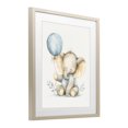 thumbnail image 2 of Stupell Industries Bohemian Watercolor Nursery Elephant Birch Framed Print Under Glass, 13 x 16, by LSR Design Studio, 2 of 8