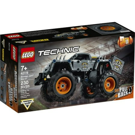 LEGO Technic Monster Jam Max D 42119 Model Building Kit for Boys and Girls Who Love Monster Truck Toys New 2021 230 Pieces Walmart