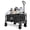 Black, variant on FREESKY Collapsible Wagon Cart with Quiet Wheels Lightweight Foldable Cart for Camping, Shopping, Ourdoor Use, Blue