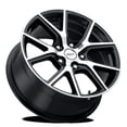 thumbnail image 2 of Voxx Lumi 18x8 +20 Gloss Black Machined Face Wheel Rim 5x115 (QTY 1), 2 of 3