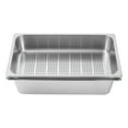 thumbnail image 6 of Full Size Food Pan + Perforated Steam Pan + Cover Steam Table Catering Buffet, 6 of 25