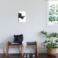 thumbnail image 3 of Art.com Low Poly Safari Art - Rhino - White Edition Stretched Canvas Print Wall Art by Philippe Hugonnard, 12" x 18", 3 of 4
