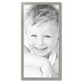 thumbnail image 2 of ArtToFrames 22" x 45" Classic Silver Picture Frame, 22x45 inch Silver Wood Poster Frame (WOM-4926), 2 of 7