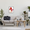 thumbnail image 2 of Stupell Industries Rooster Blowing Bubblegum Animals & Insects Painting Black Framed Art Print Wall Art, 16 x 20, 2 of 8