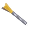 thumbnail image 2 of 6mm Shank Dovetail Bit, Woodworking Router Bit Milling Adjustable Depth Quickly Remove Chips Wear Resistant Oxidized With PTFE Coating For Industrial Use 5/8,1/2,3/8, 2 of 8