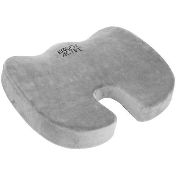 ErgoActive Cooling Gel Seat Cushion, Perfect for Office Use, Built In Carry Handle
